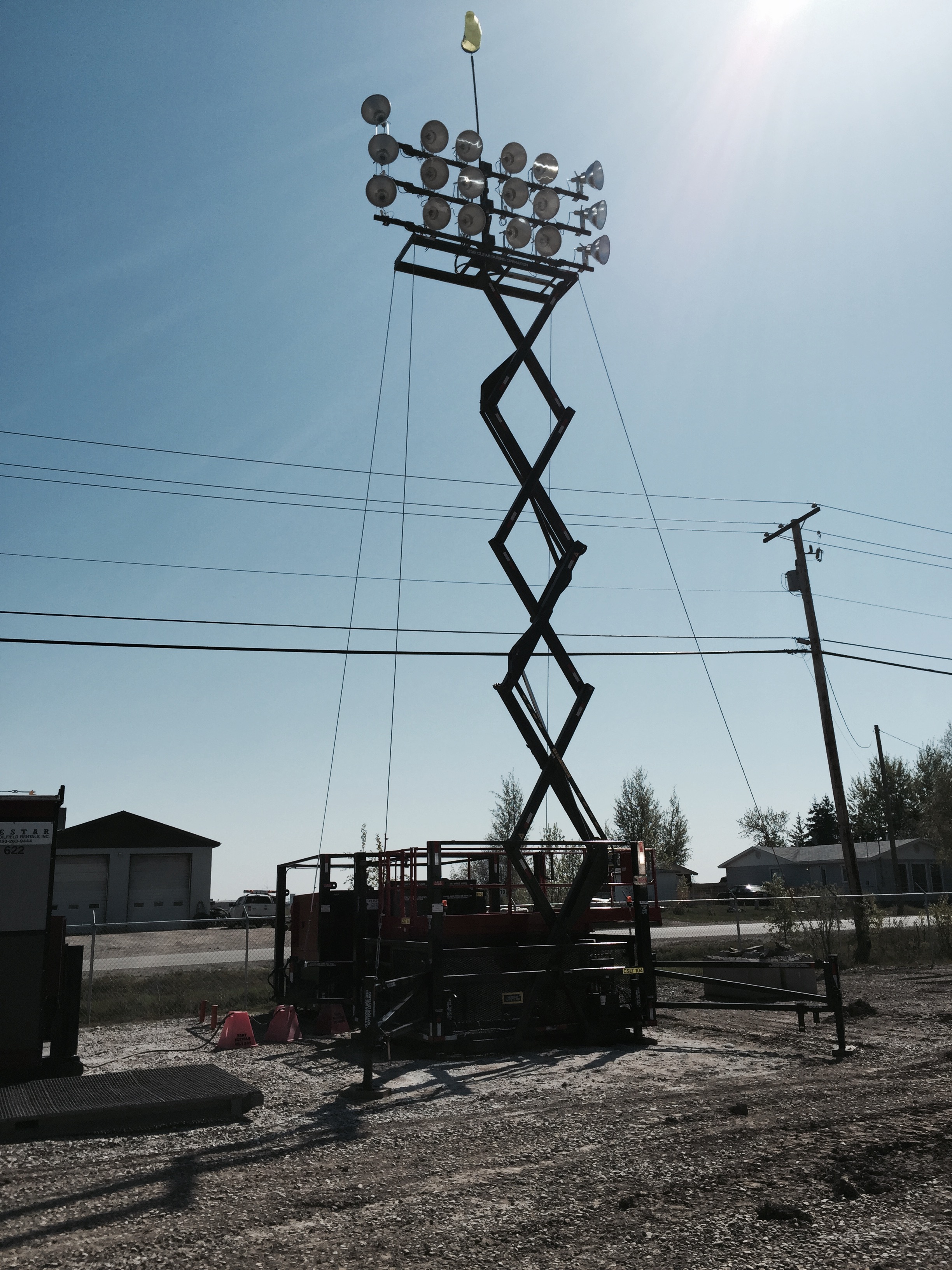 Combo Support Light Tower