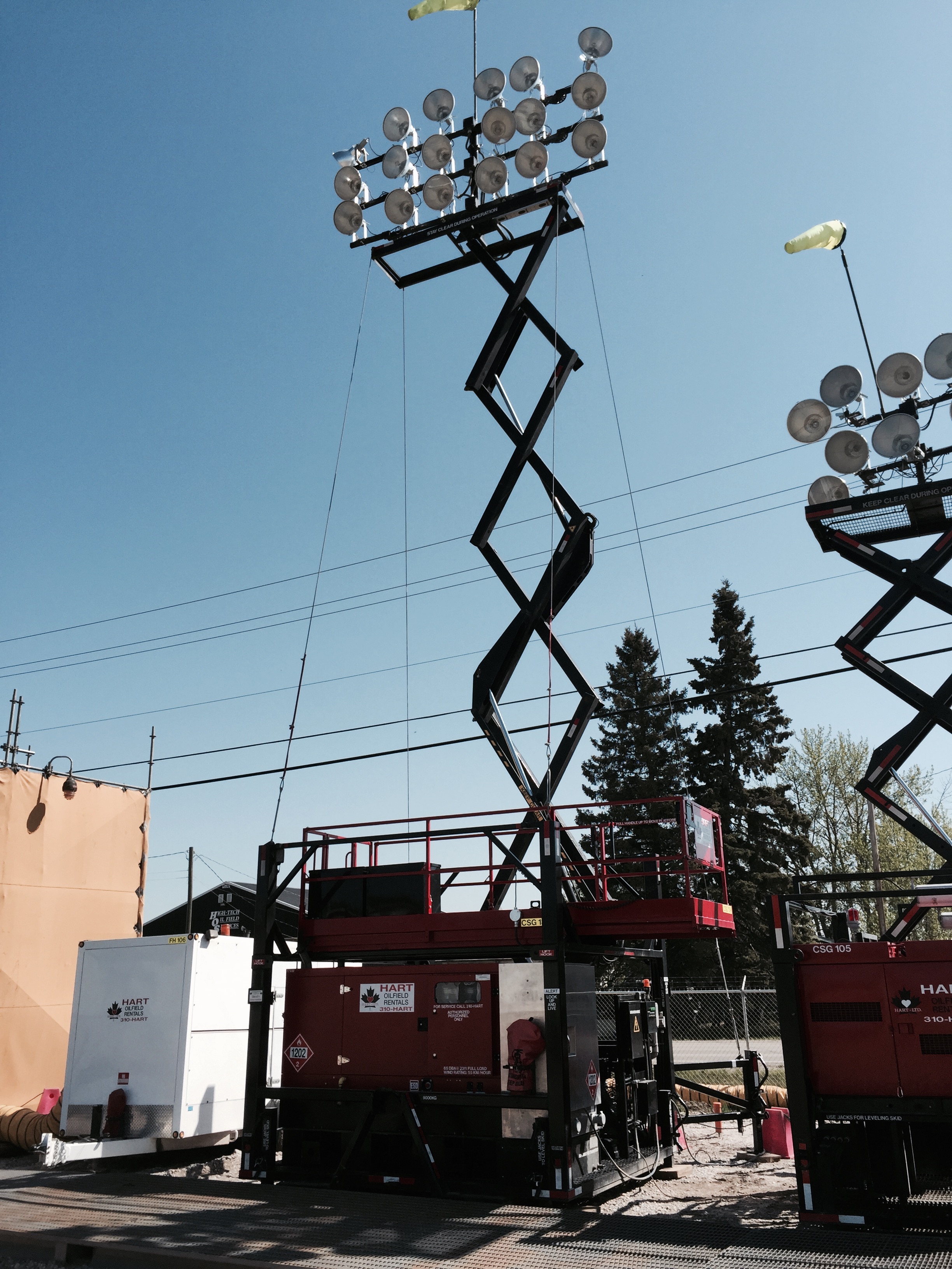 Light Tower Setup