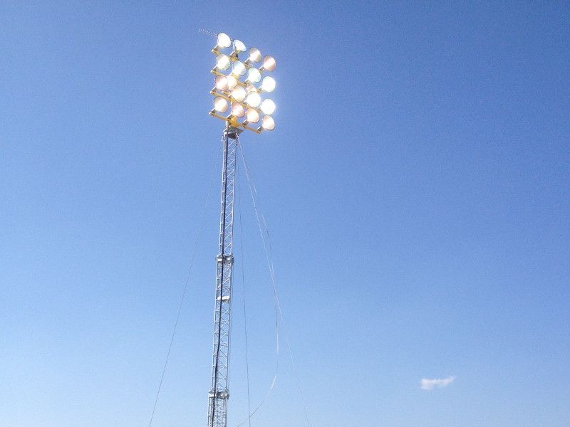 Stadium Lighting - Wide-area illumination system for large oilfield sites